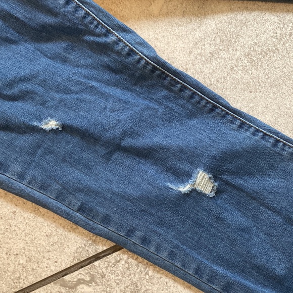 Vans Medium Wash Distressed Skinny Jeans - Picture 4 of 11